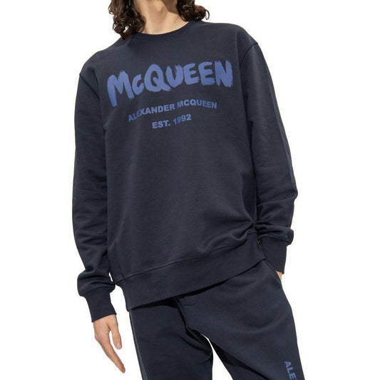 Alexander McQueen Cotton Logo Sweatshirt AL-8736215859412-S