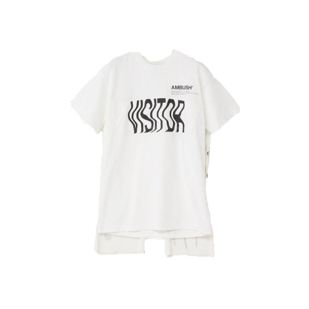 Ambush White Cape T-Shirt AM-8736239780052-S
