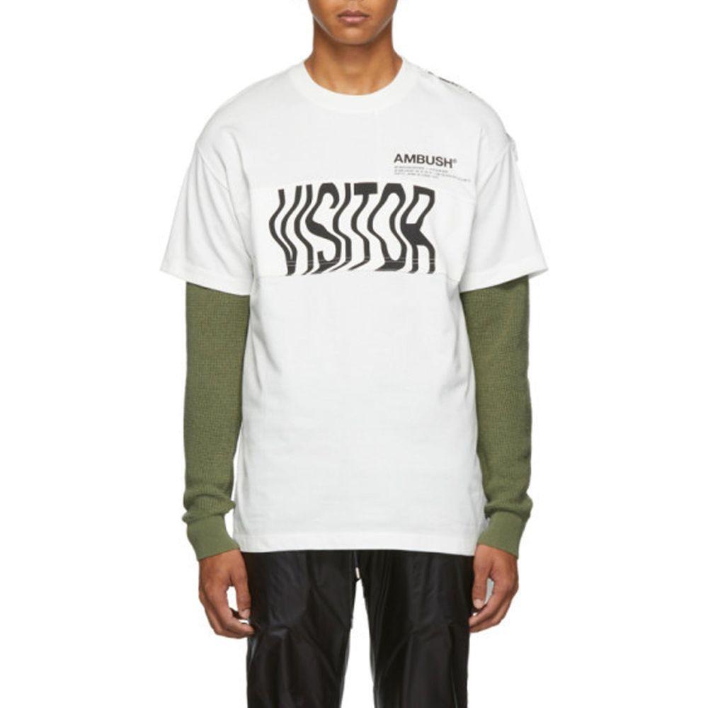 Ambush White Cape T-Shirt AM-8736239780052-S