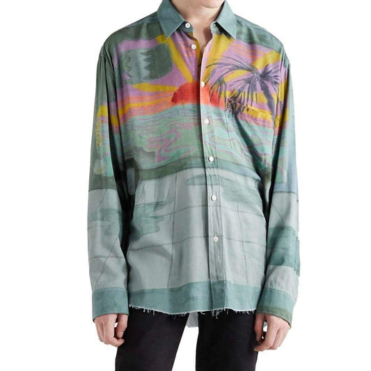 Celine Printed Shirt CE-8736316915924-40