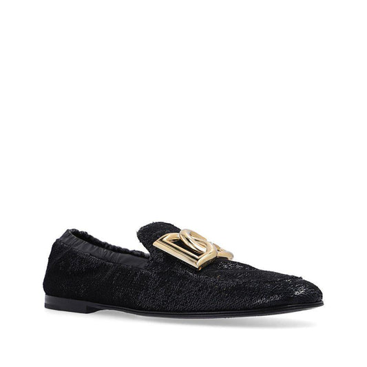 Dolce & Gabbana Ariosto Paillettes Loafers DO-8736339656916-EU39/US6