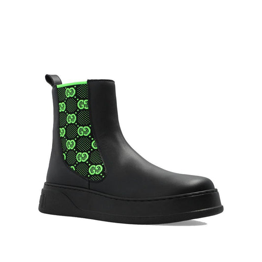 Gucci GG Leather Boots GU-8736421183700-EU42/US9