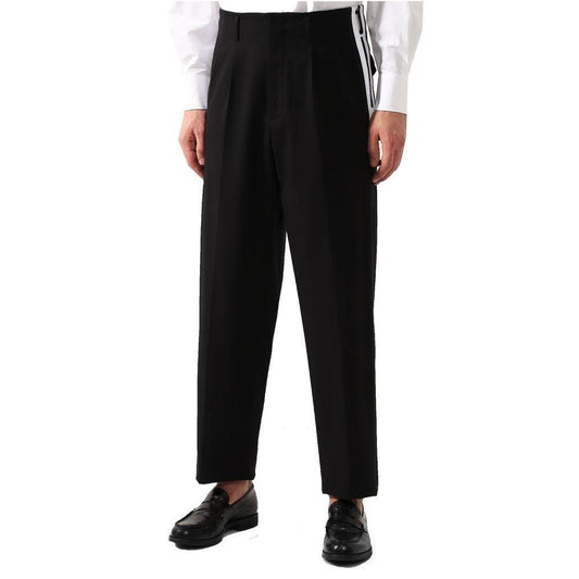 Dolce & Gabbana Side Stripe Pleat Trousers DO-8736361054420-48 | M