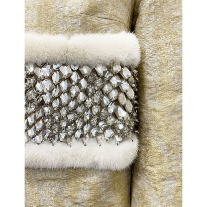 Dsquared² Beige Polyamide Coat