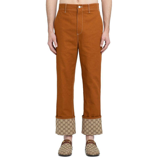 Gucci GG Cotton Pants GU-8736393265364-48 | M