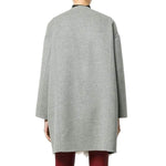 Fendi Fur Trim Cashmere Coat