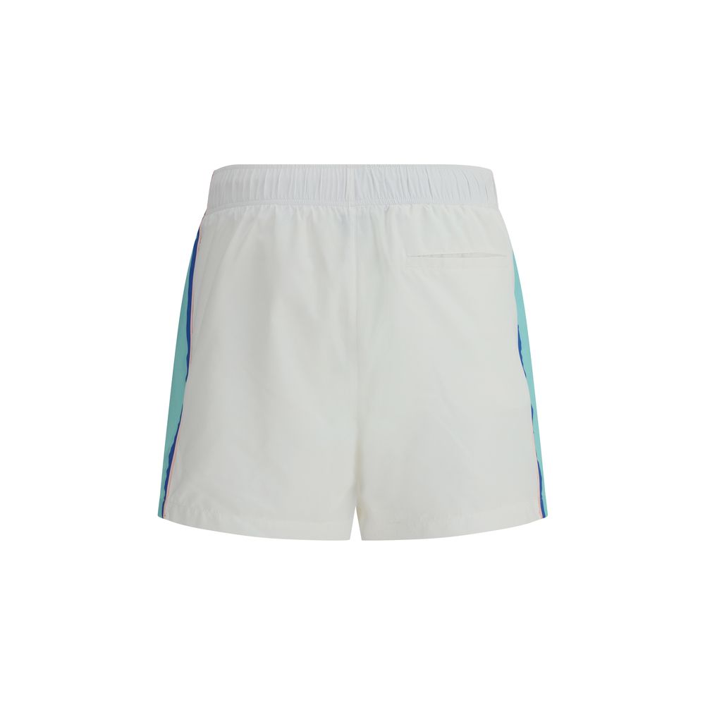 Casablanca Multicolor Nylon Bermuda Shorts