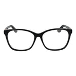Guess Black Women Glasses Frame full-rim acetate rectangle style with demo lenses.