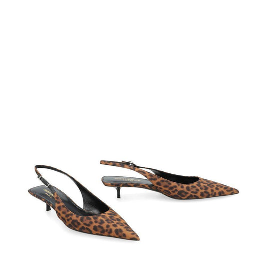 Saint Laurent Cherish Slingback Pumps SA-8735557451988-EU35/US5