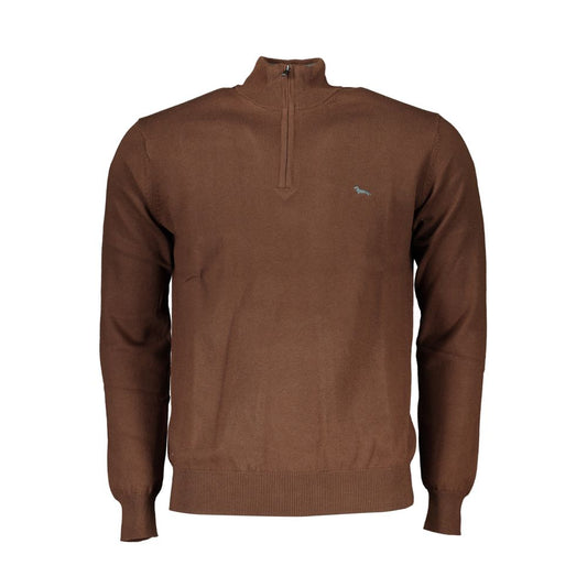 Harmont & Blaine Brown Cotton Sweater HA-23569-M