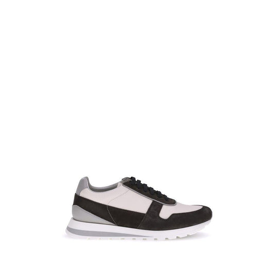 Brunello Cucinelli Leather Sneakers BR-MZUESLA289CPA80-EU45/US12