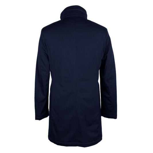 Made in Italy Blue Wool Jacket LO-11371-IT46 | S