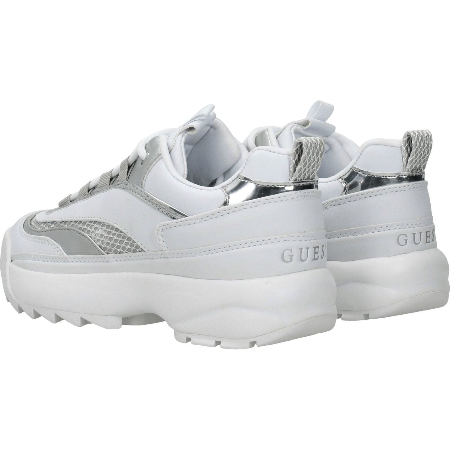 Guess White Polyethylene Chunky Sneakers GU-8547142762761-EU41/US11