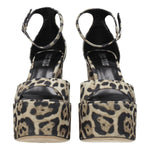 Paris Texas Beige Leather Platforms PA-8547244507401-EU38/US8