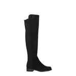 Stuart Weitzman Black Leather Over The Knee