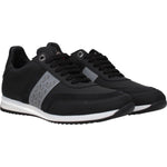 Paul & Shark Black Leather Athletic Sneakers PA-8547251716361-EU39/US6