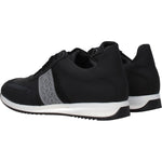 Paul & Shark Black Leather Athletic Sneakers PA-8547251716361-EU39/US6