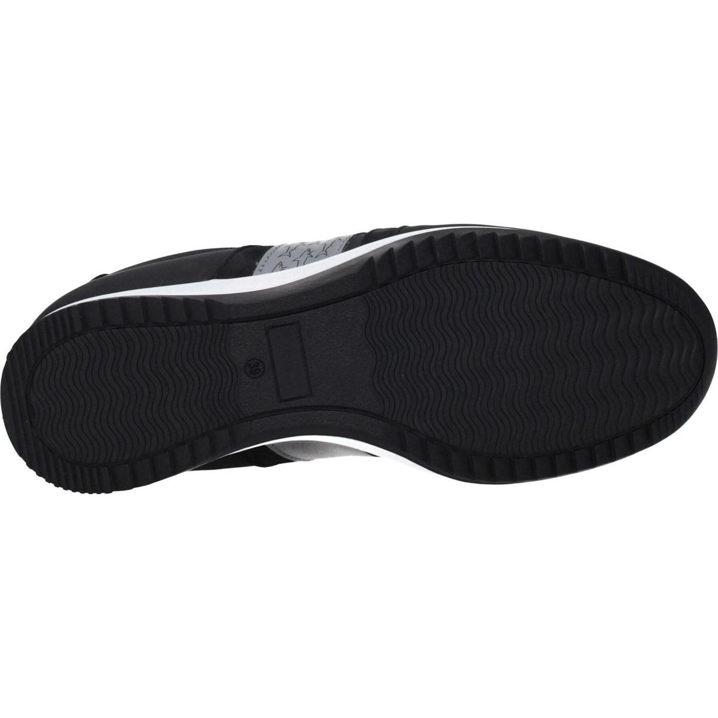 Paul & Shark Black Leather Athletic Sneakers PA-8547251716361-EU39/US6