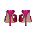 Paris Texas Pink Leather Stiletto Heels Sandals PA-8547254665481-EU37.5/US7.5