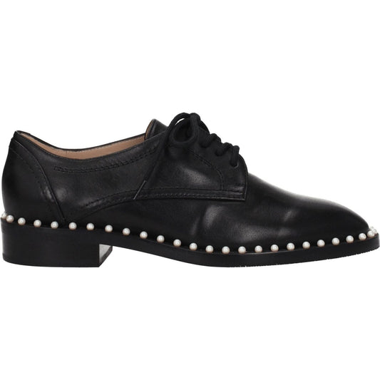 Stuart Weitzman Black Leather Oxfords And Derbies ST-8547266461961-EU35/US5