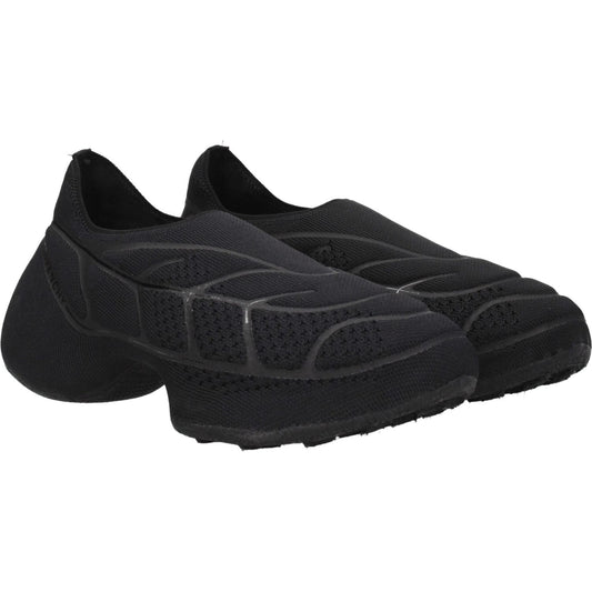 Givenchy Black Fabric Slip-On Loafers GI-8547335962889-EU40/US7