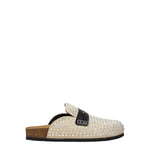 Jw Anderson Beige Leather Slippers Sandals JW-8547362636041-EU36/US6