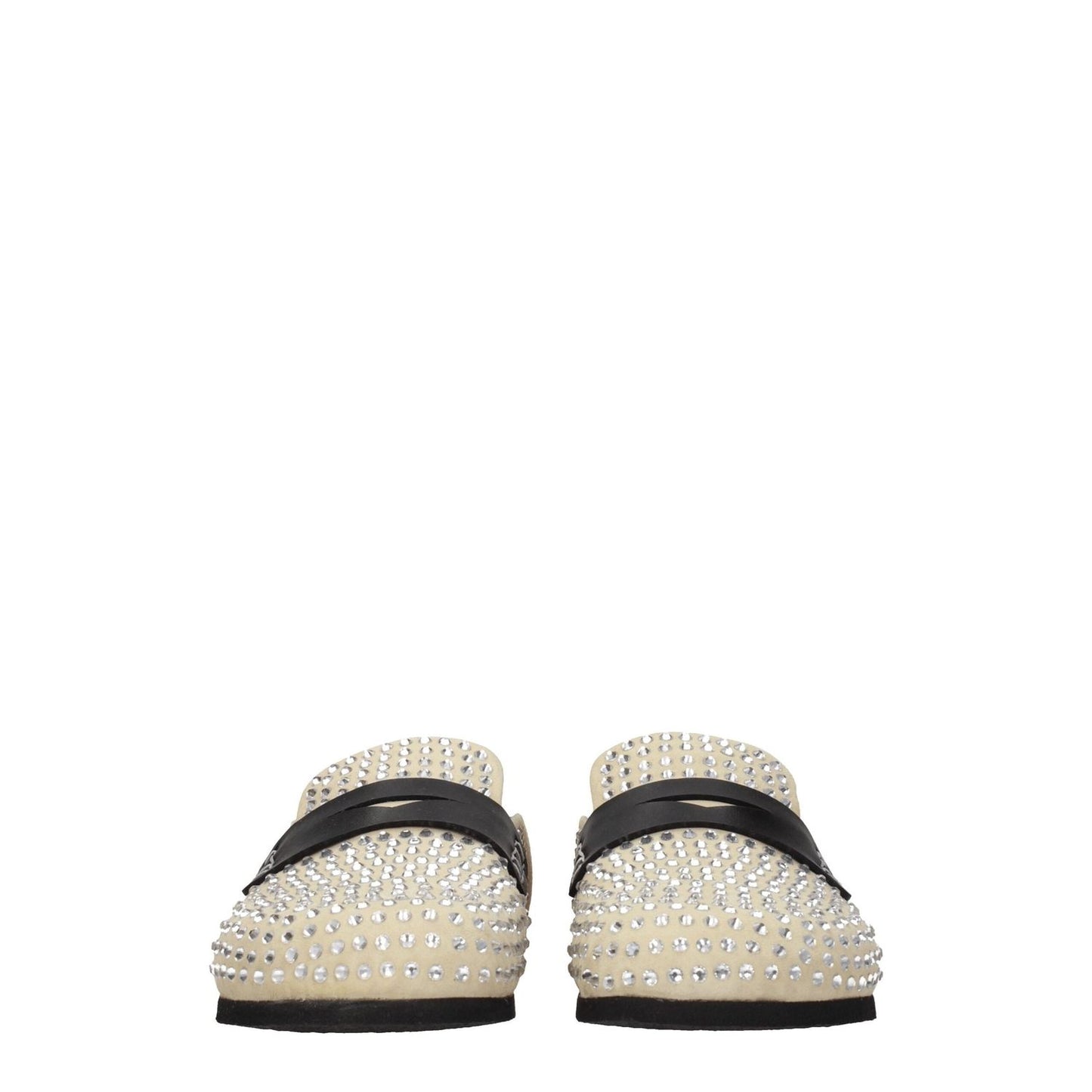 Jw Anderson Beige Leather Slippers Sandals JW-8547362636041-EU36/US6