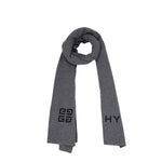 Givenchy Gray Wool Scarves GI8547368206601BT