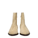 Isabel Marant Beige Leather Ankle Boots IS-8547414081801-EU40/US7