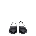 Givenchy Black Leather Mid Heel Pumps