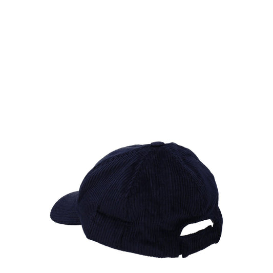 Isabel Marant Blue Cotton Caps (Baseball Hat) IS-8547451765001-59 CM|L