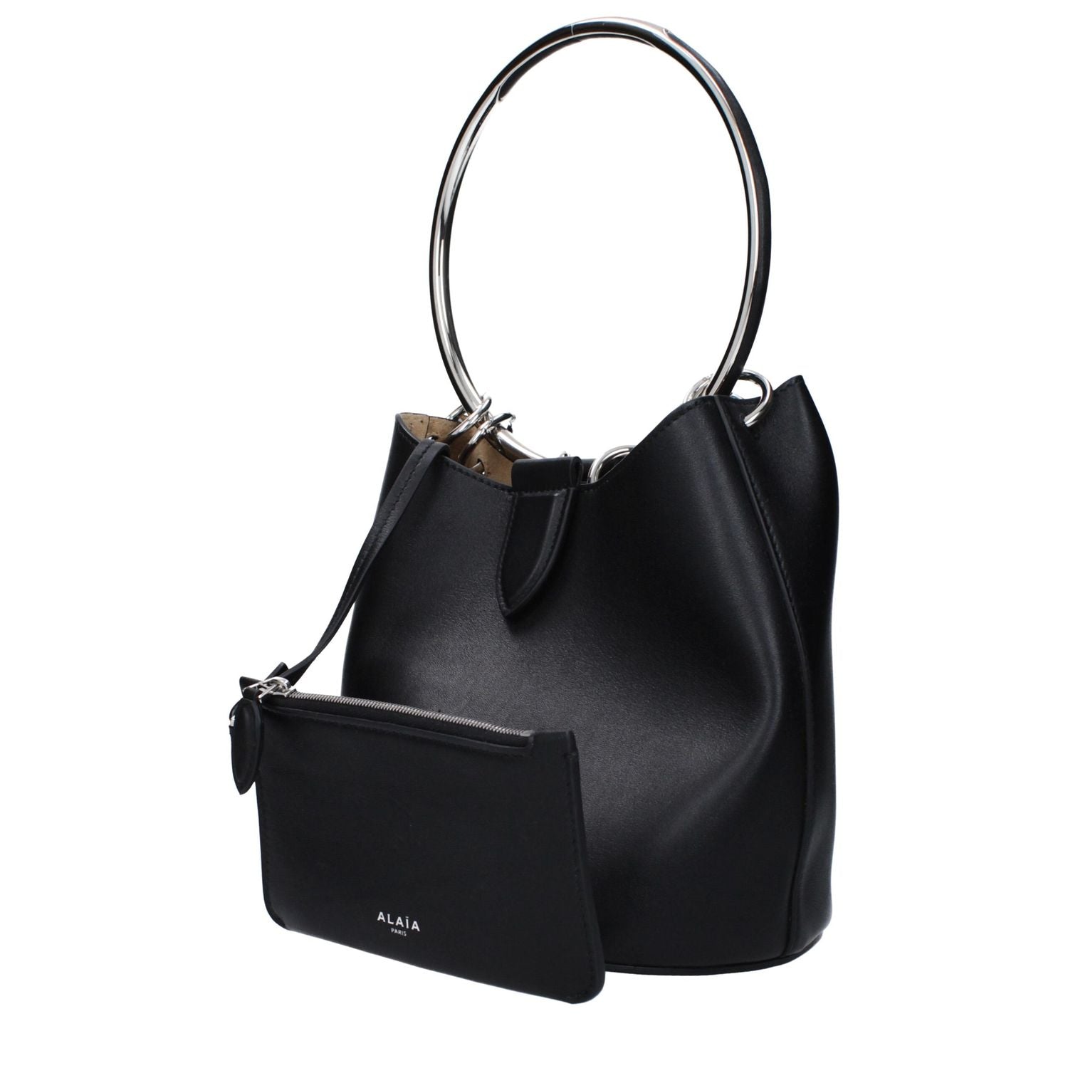 Alaïa Black Leather Handbag