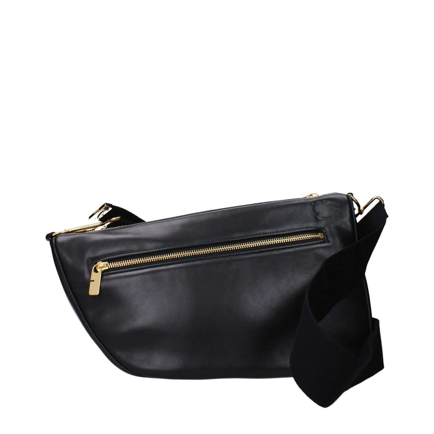 Burberry Black Leather Crossbody Bag