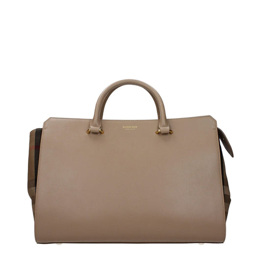 Burberry Beige Leather Handbags BU15054406484233BT