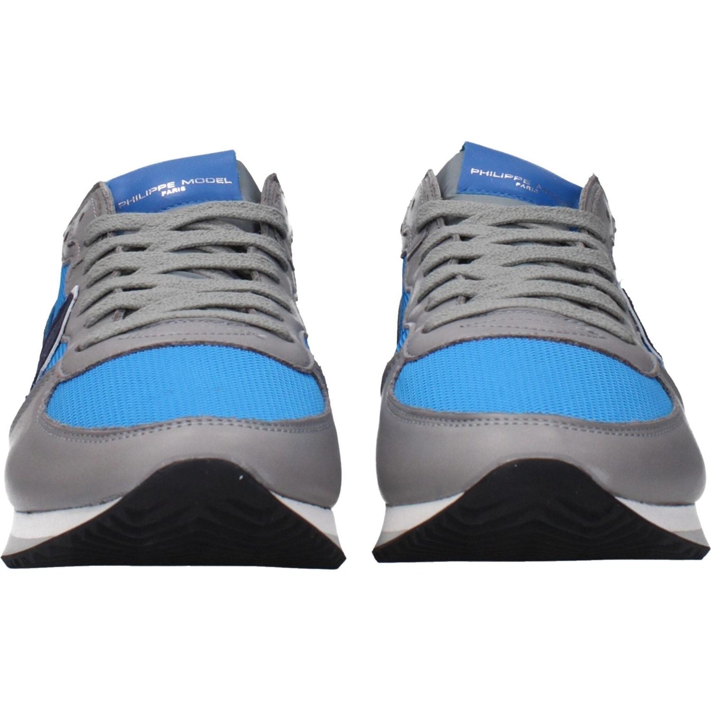 Philippe Model Blue Fabric Low Tops PH-15084970377481-EU41/US8