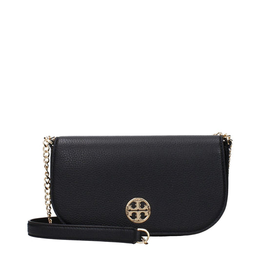 Tory Burch Black Leather Crossbody Bags TO15107544416521BT