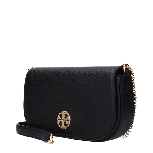 Tory Burch Black Leather Crossbody Bags TO15107544416521BT