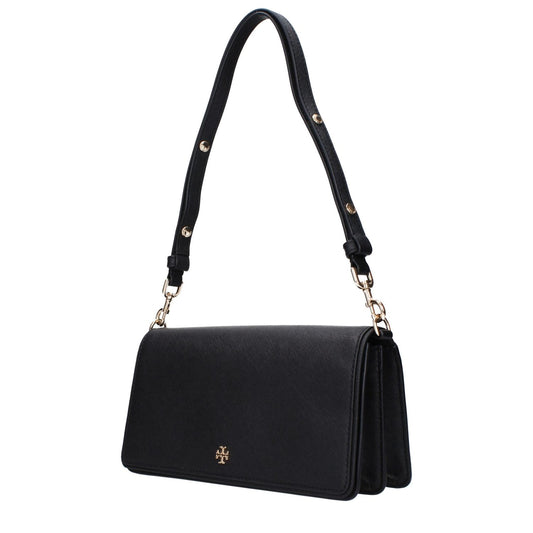 Tory Burch Black Leather Shoulder Bags TO15108019388681BT