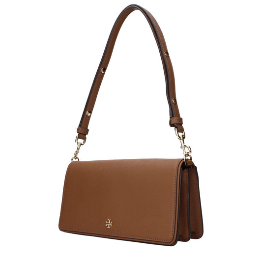 Tory Burch Brown Leather Shoulder Bags TO15109930090761BT