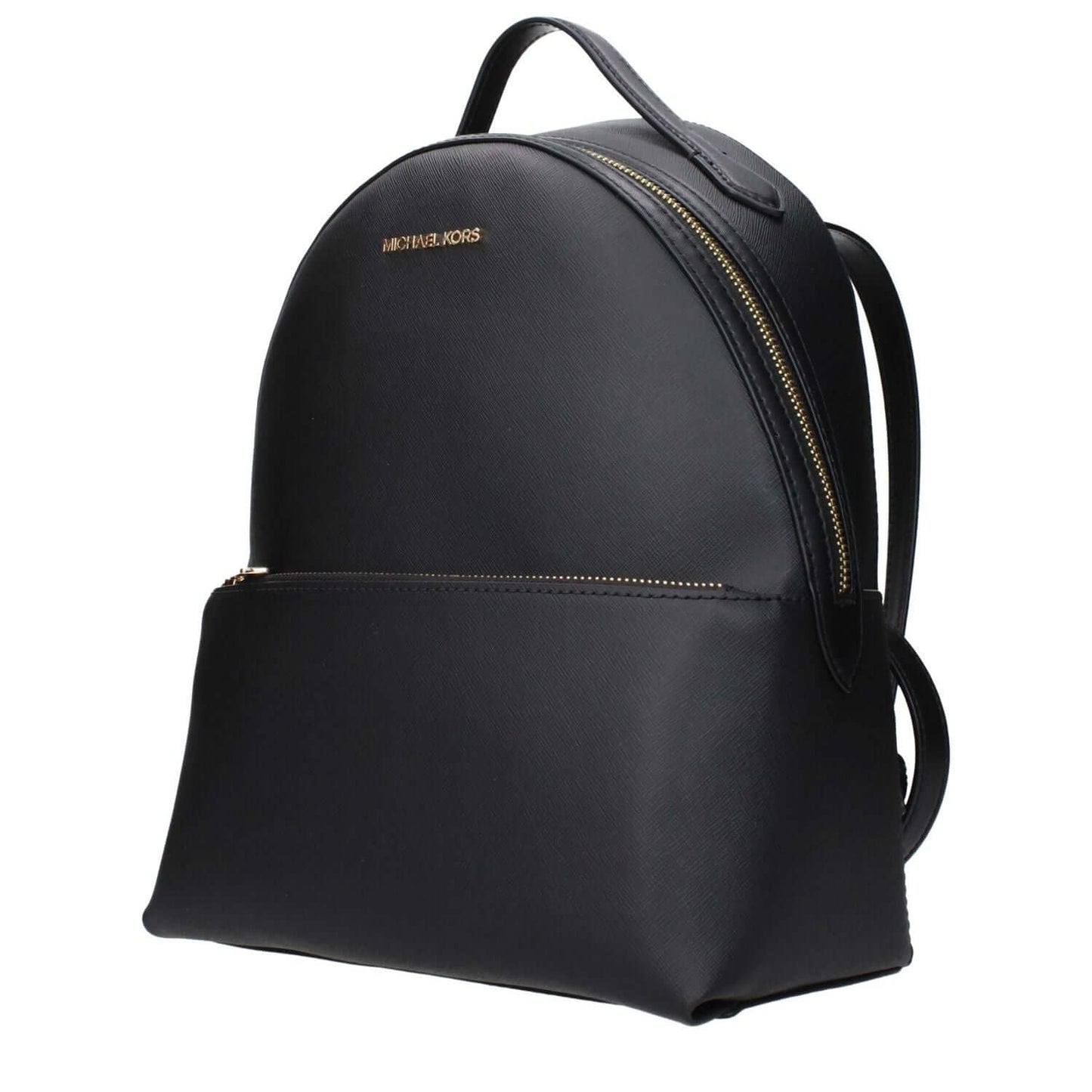 Michael Kors Black Leather Backpack