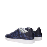 Versace Blue Leather Low Tops VE-15201419919625-EU40/US7