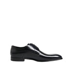 Dolce & Gabbana Navy Blue Leather Lace Up Derby Formal Shoes MV7686-42