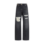 Versace Cut-Out detail Jeans VE-10204101A148091D040-W25