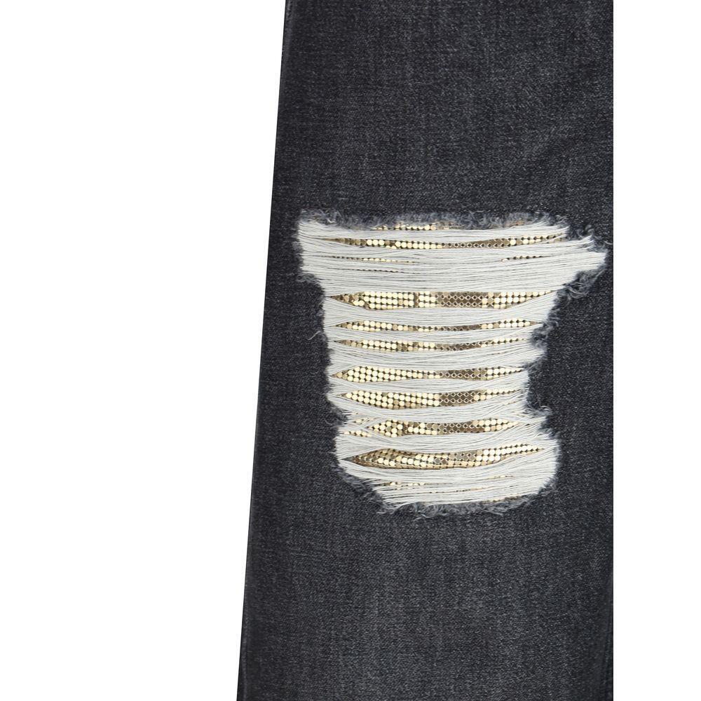 Versace Cut-Out detail Jeans VE-10204101A148091D040-W25