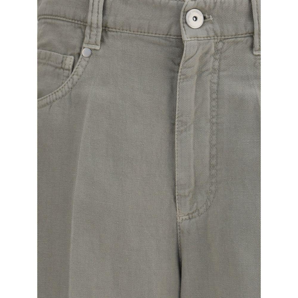 Brunello Cucinelli Wide-leg Jeans BR-ML996P5992C2874-IT44 | L