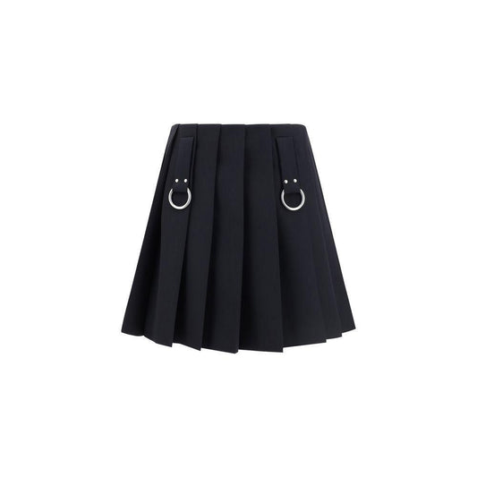 Prada Wool pleated Miniskirt PR-P185YSOOO108NF0008-IT40 | M