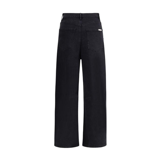 Self-Portrait Barrel leg Jeans SE-PF25827PBBLACK-W25