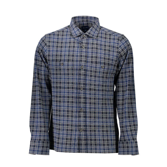 Gant Blue Cotton Shirt GA-9085-S
