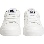 Dolce & Gabbana White Miami Leather Low Top Sneakers Shoes MV6121-40