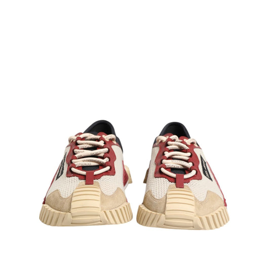 Dolce & Gabbana Multicolor Low Top NS1 Men Sneakers Shoes MV7797-39